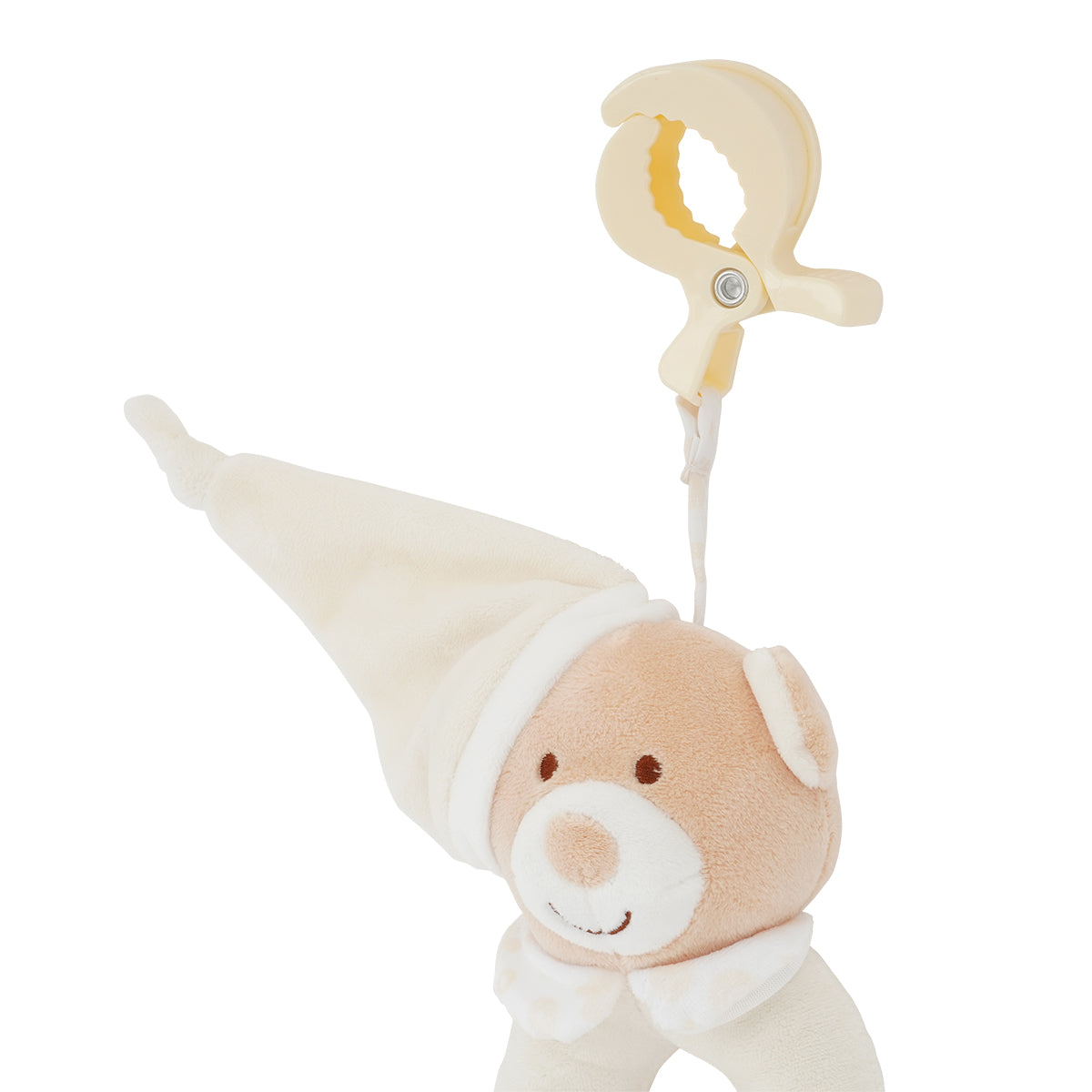 רעשן טוויגי עם תפסן תכלת פסטל | Twigy Soft Touch™ Rattle with Clip Blue pastel