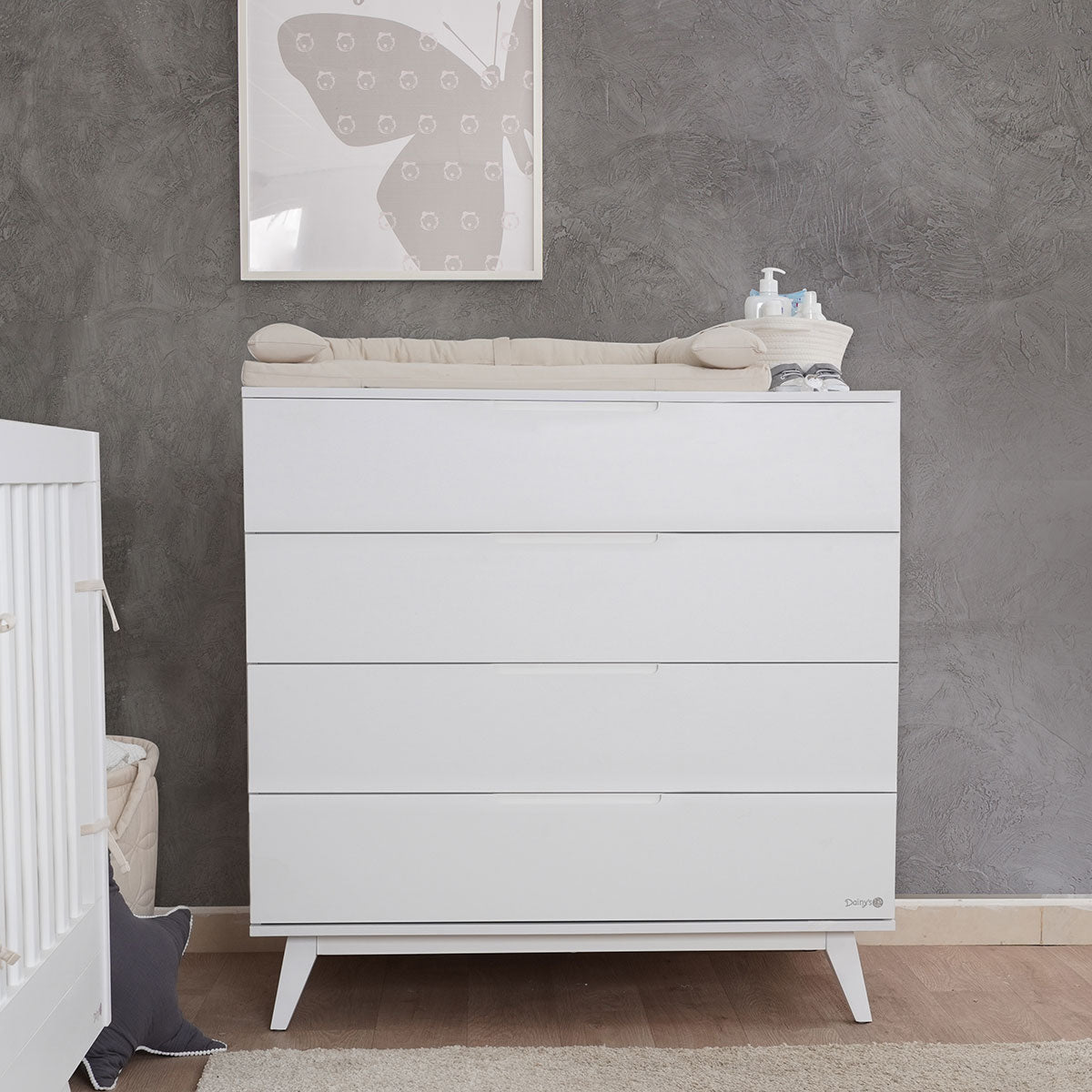שידת אחסנה דייניז קלואי 100 ס"מ לבן קלאסי | Dainy's Chloie™ Dresser Classic White