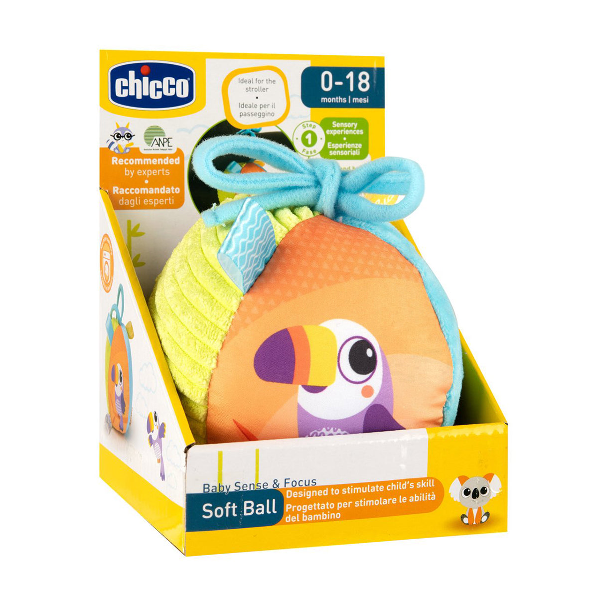 כדור משחק רך לתינוק צ'יקו | Chicco Toy BSF Soft Ball