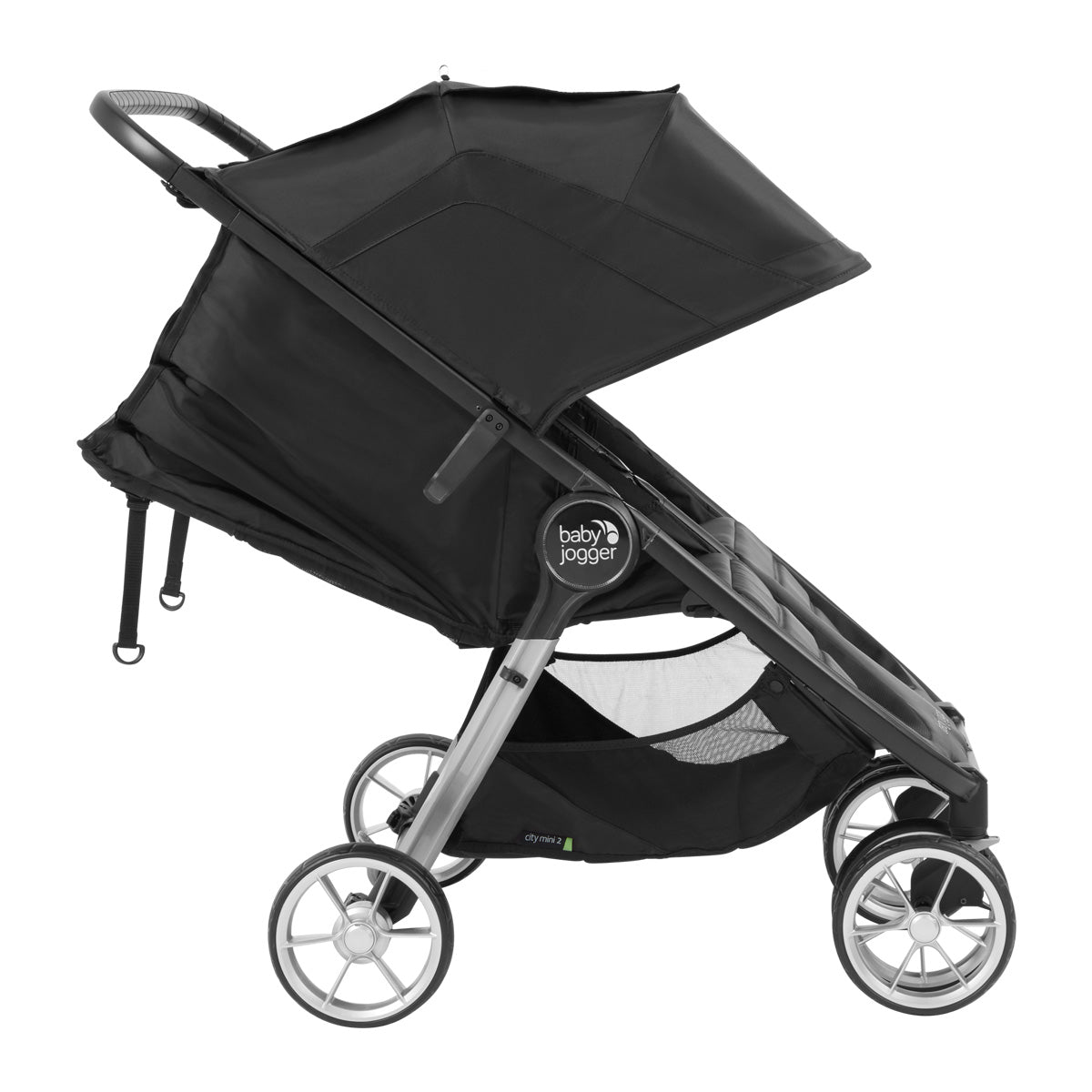 עגלת תאומים בייבי ג'וגר סיטי מיני 2 אפור | Baby Jogger City Mini® 2 Double Slate