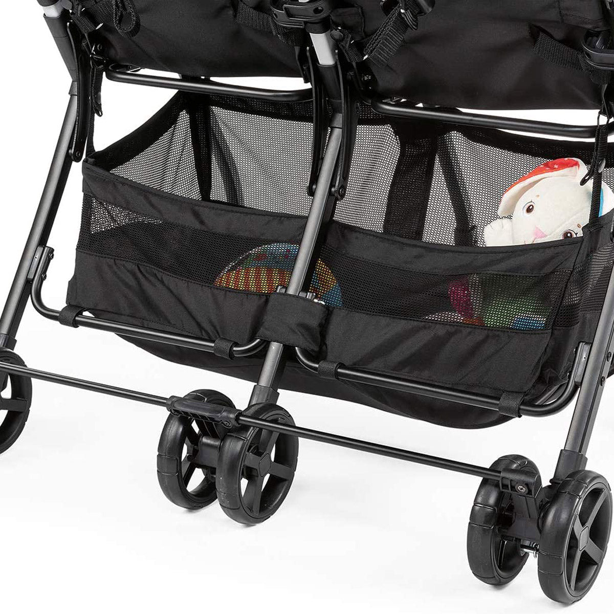 עגלת תאומים צ'יקו הוללה שחור | Chicco Ohlala Twin Black Night
