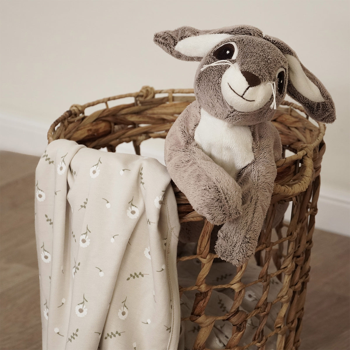 שמיכת קיץ L אולימולי ליין פריחה לבנה | Olimoli White Blossom Summer Blanket 115X85 cm