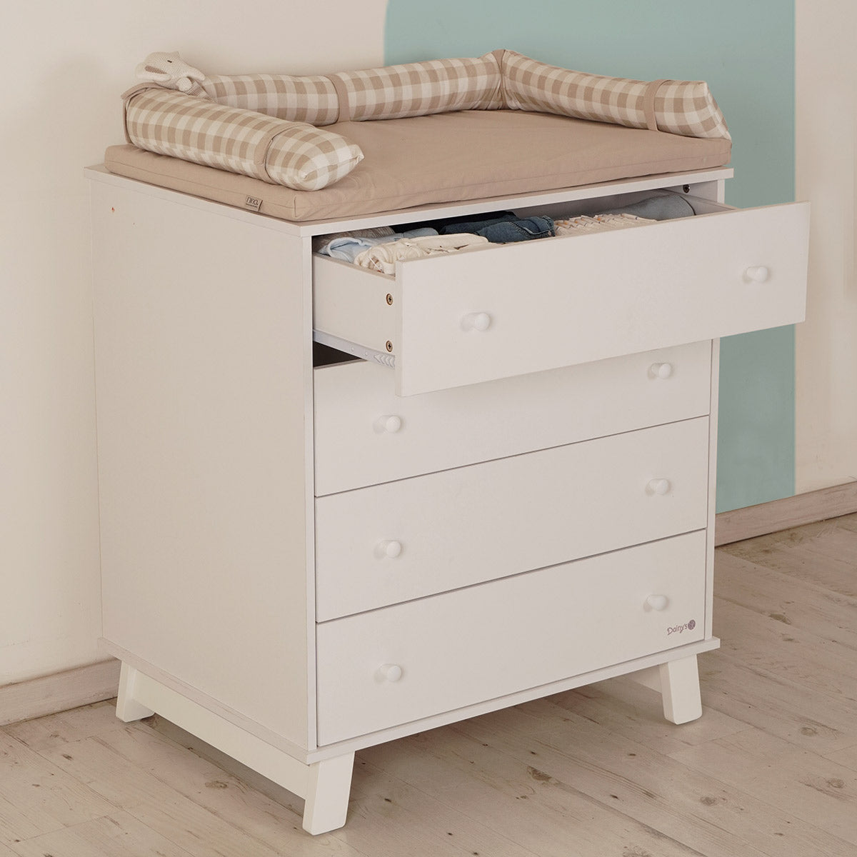 שידת אחסנה דייניז דוני 80 ס"מ לבן קלאסי | Dainy's Donny™ Dresser Classic white