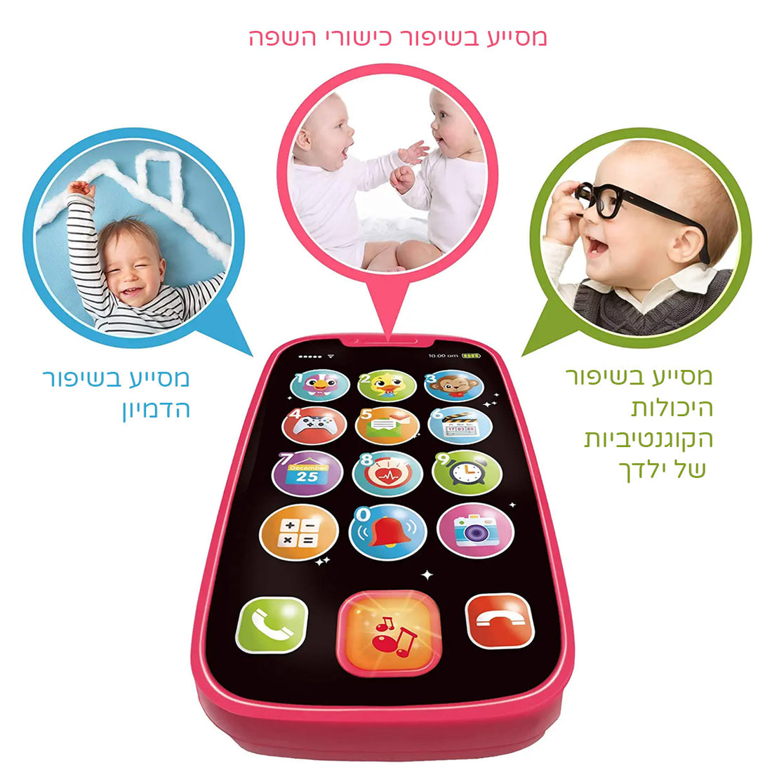 עידוד משחק דמיון וחיקוי