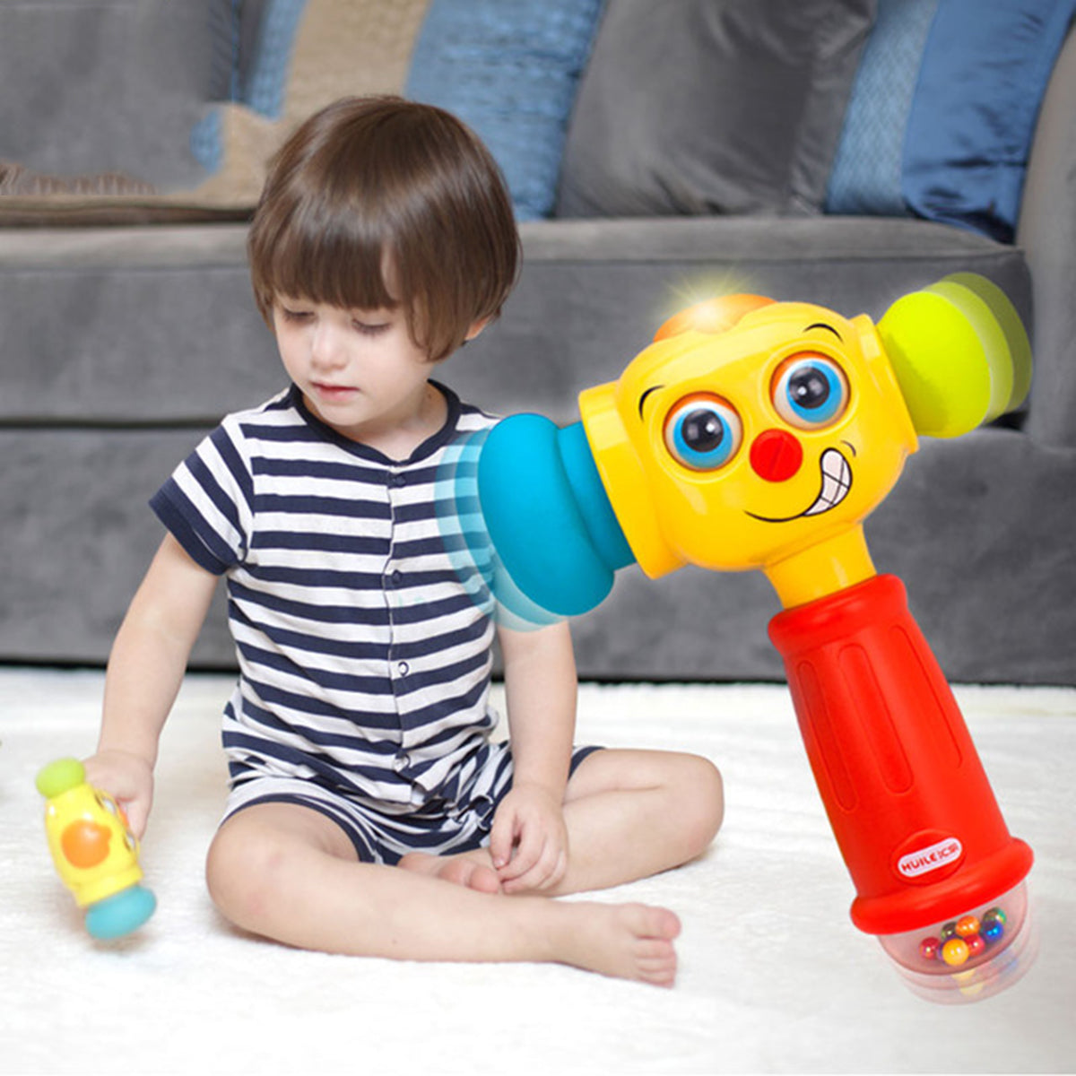 פטיש צעצוע הולה טויס | Hola Toys Toy Hammer Rainbow