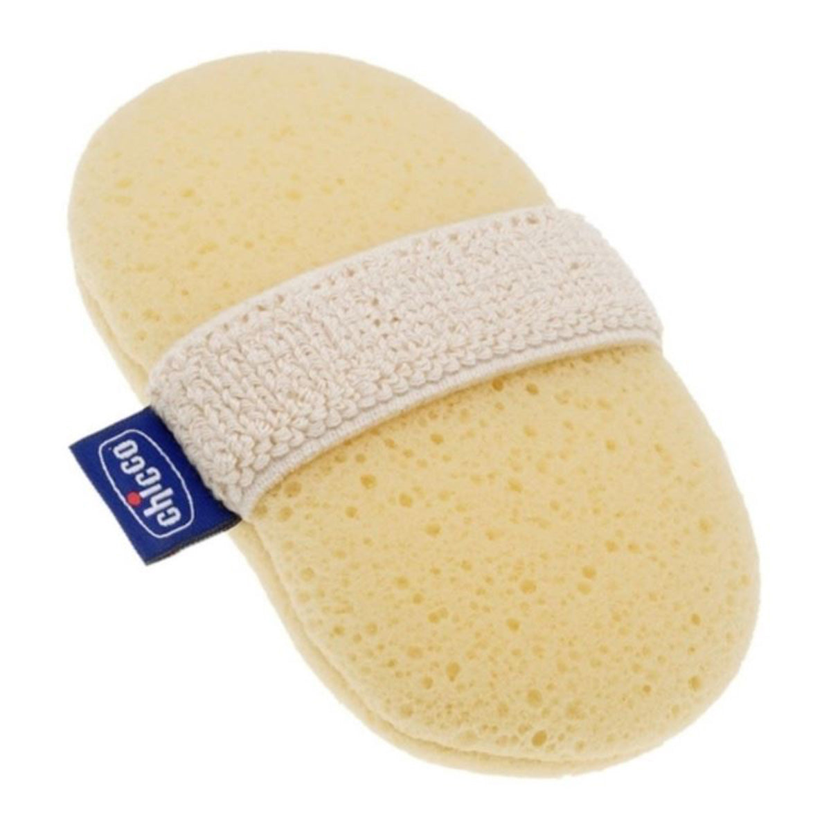 ספוג כפפה צ'יקו צהוב | Chicco Sponge Bath Glove Tender Touch