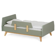 מיטת מעבר דייניז קרוליין ירוק/עץ | Dainy's Caroline Toddler Bed Green/Wood 130×70 cm