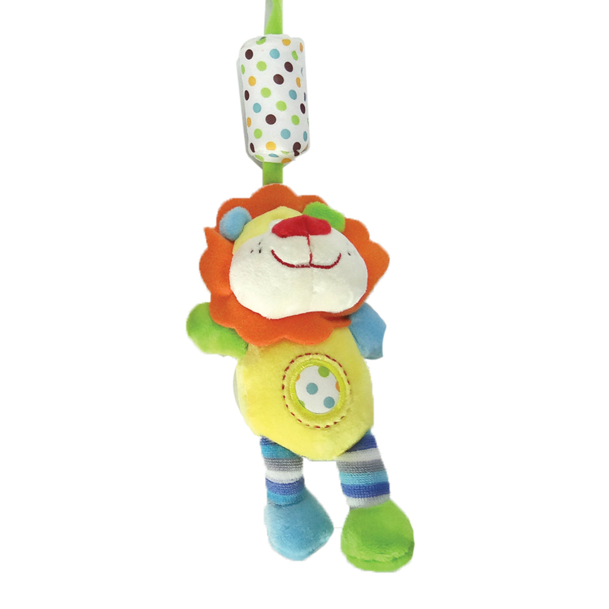 רעשן נתלה לתינוק טוויגי אריה שמנת | ™Twigy Rattle On Lion Cream