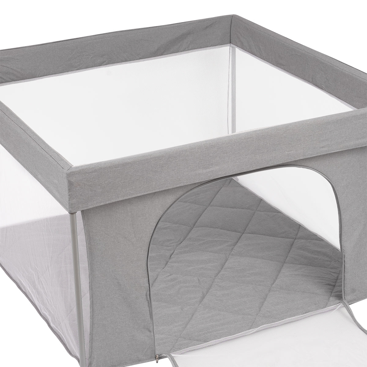מתחם פעילות טוויגי 125X125 ס"מ אפור | Twigy PlayField Fossil