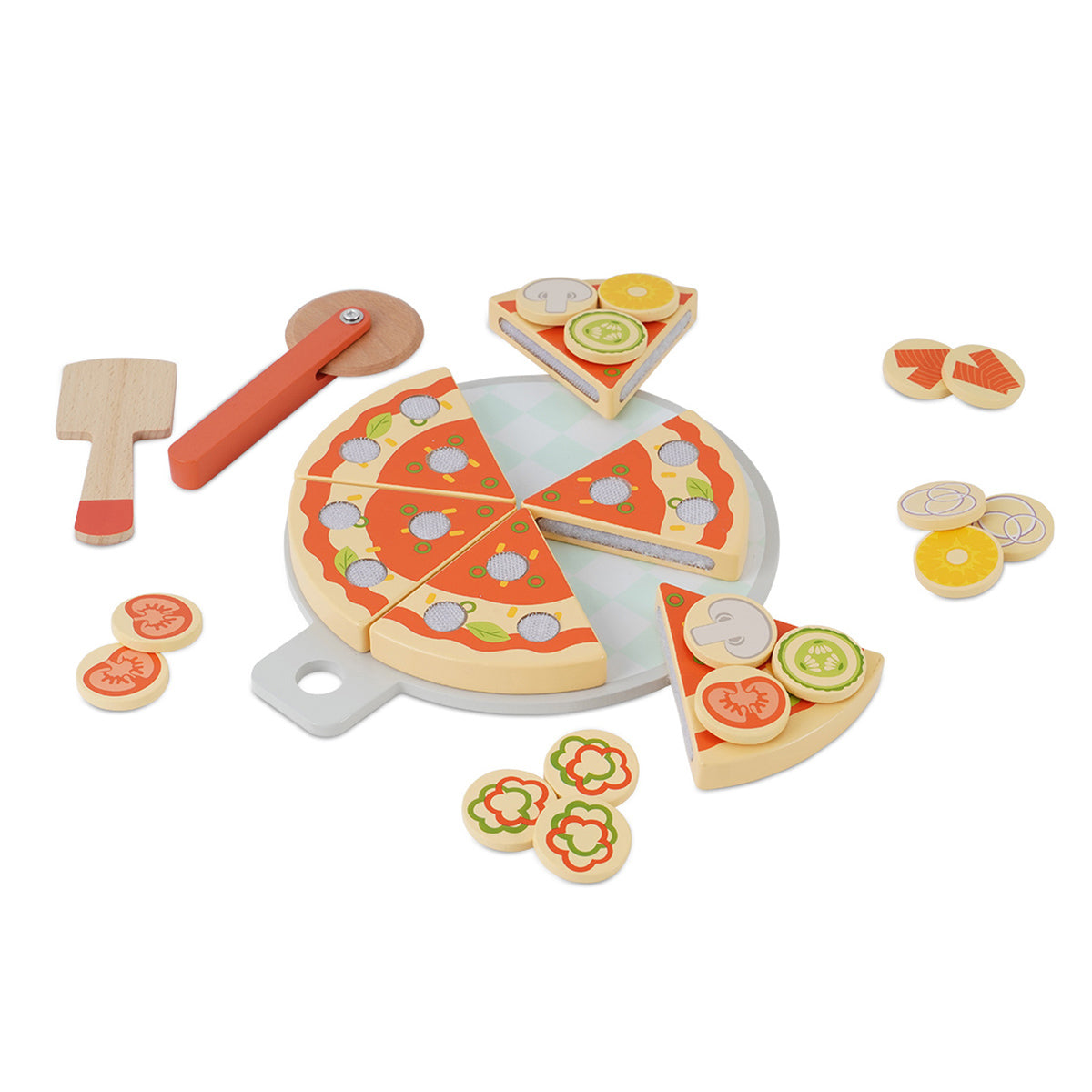 סט פיצה מעץ דייניז | Dainy's Wooden Pizza Set