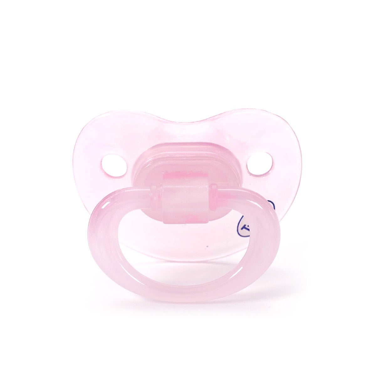 שלישיית מוצצי סיליקון טווגי 6+ ורוד/כתום | Flawlesse™ Silicone Pacifier Large