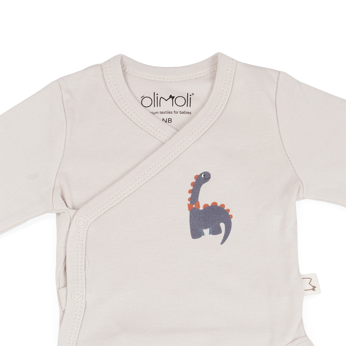 NB מארז זוג בגדי גוף אולימולי מודפס בנים | Olimoli Baby Body Suit 2 PCS