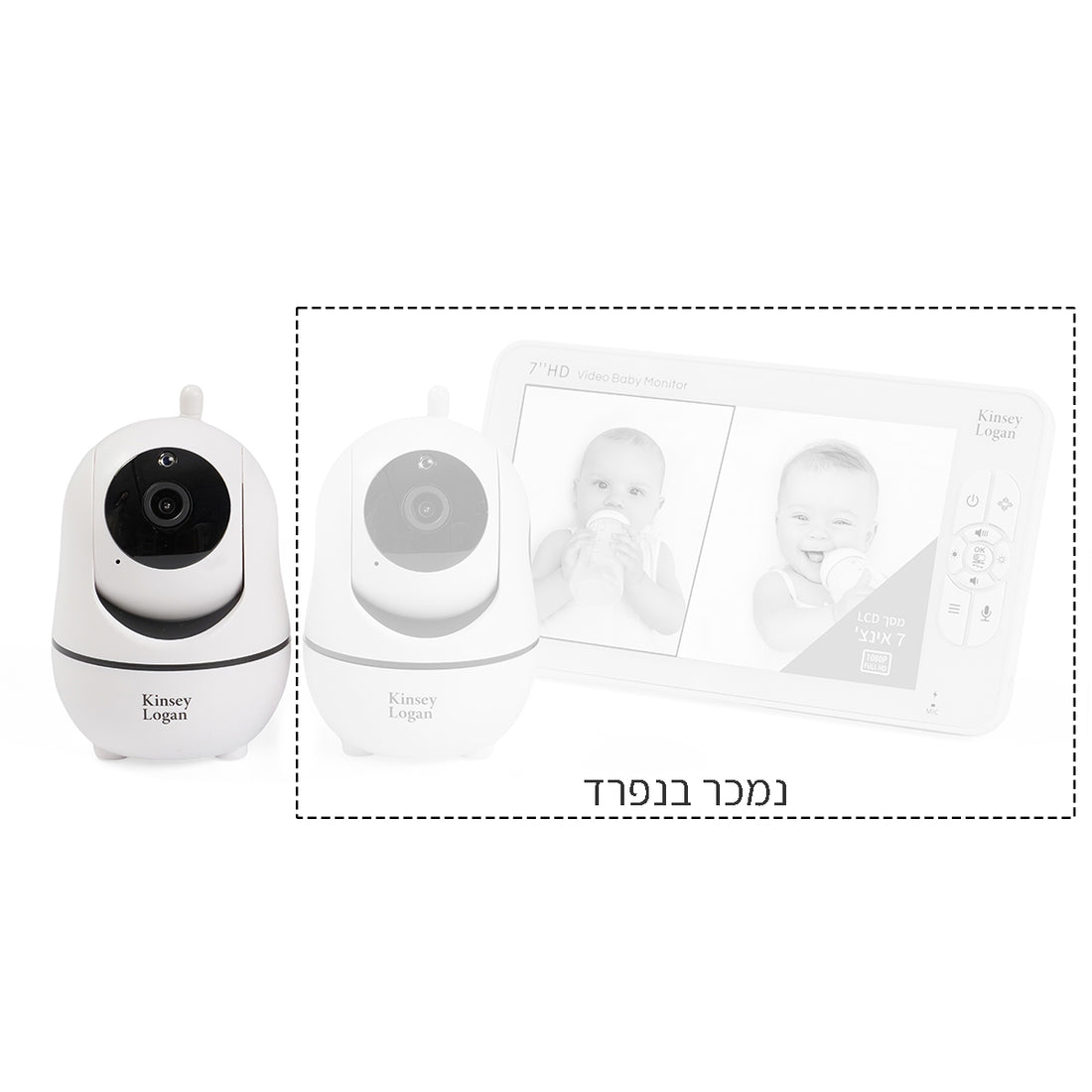 מצלמה המתחברת כמצלמה נוספת למוניטור וידאו VM7 Ultra