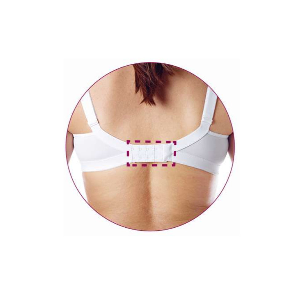 חזיית הנקה מיקרופייבר צ'יקו צבע לבן 95D| Nursing Microfibre Bra Chicco White