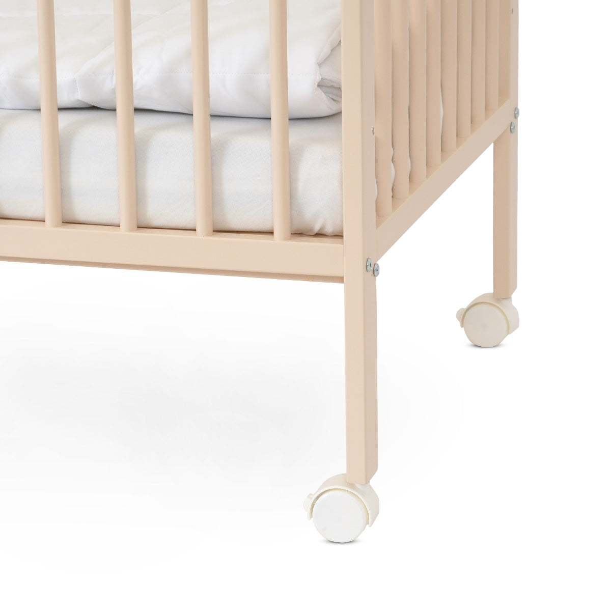 מיטה לתינוק טוויגי סטארלייט 60×120 ס"מ לבן | Twigy Starlight™