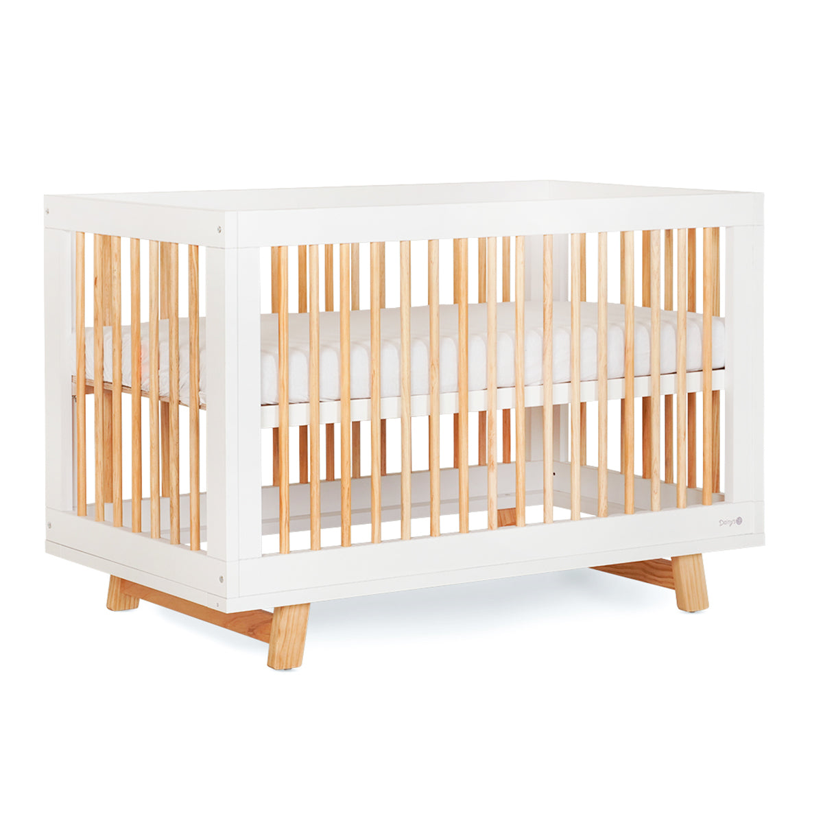 מיטת תינוק דייניז מולי 120X60 ס"מ לבן/עץ | Dainy's Moly™ Baby Bed White/Wood