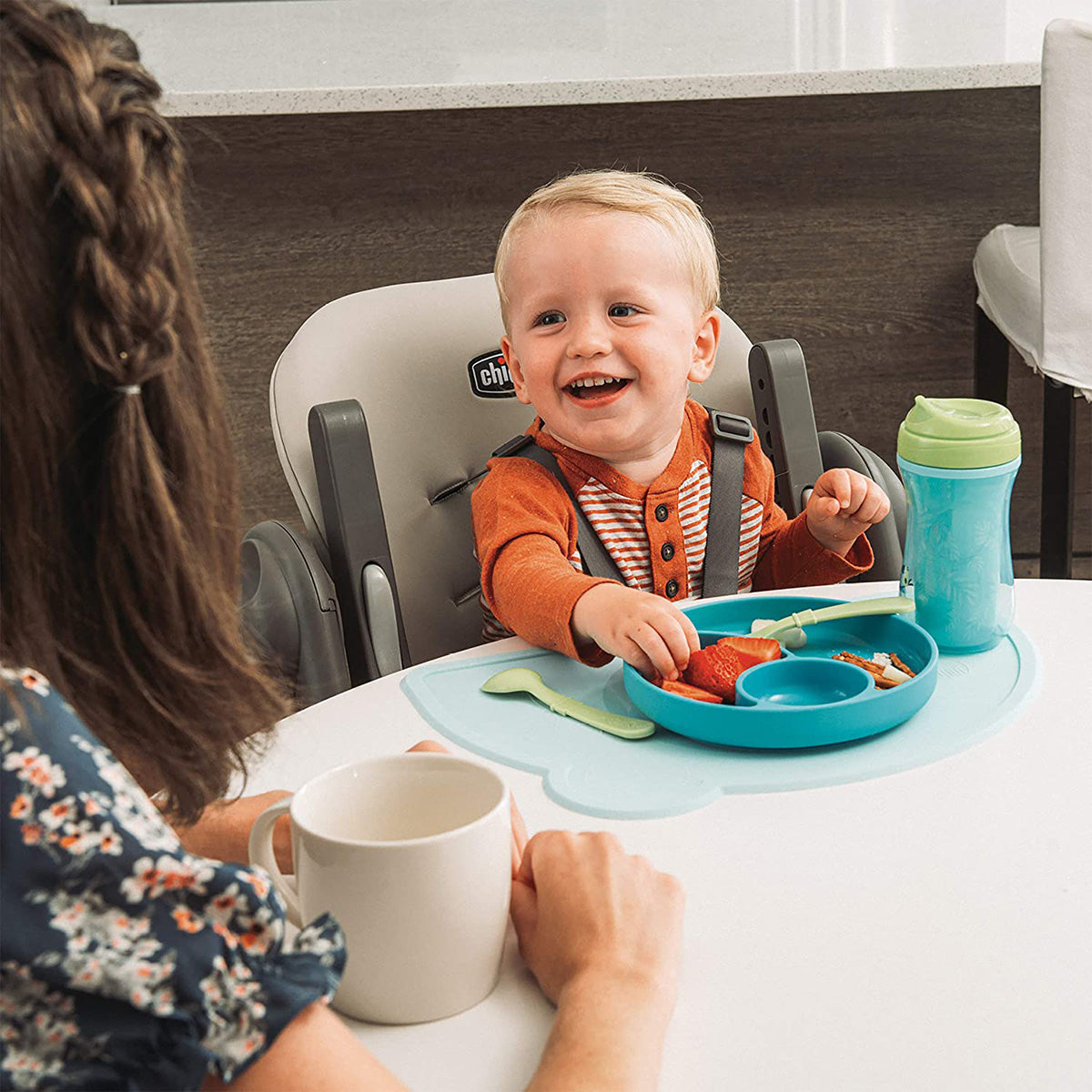 כיסא אוכל צ'יקו פולי בז' |  Chicco Polly Highchair Taupe