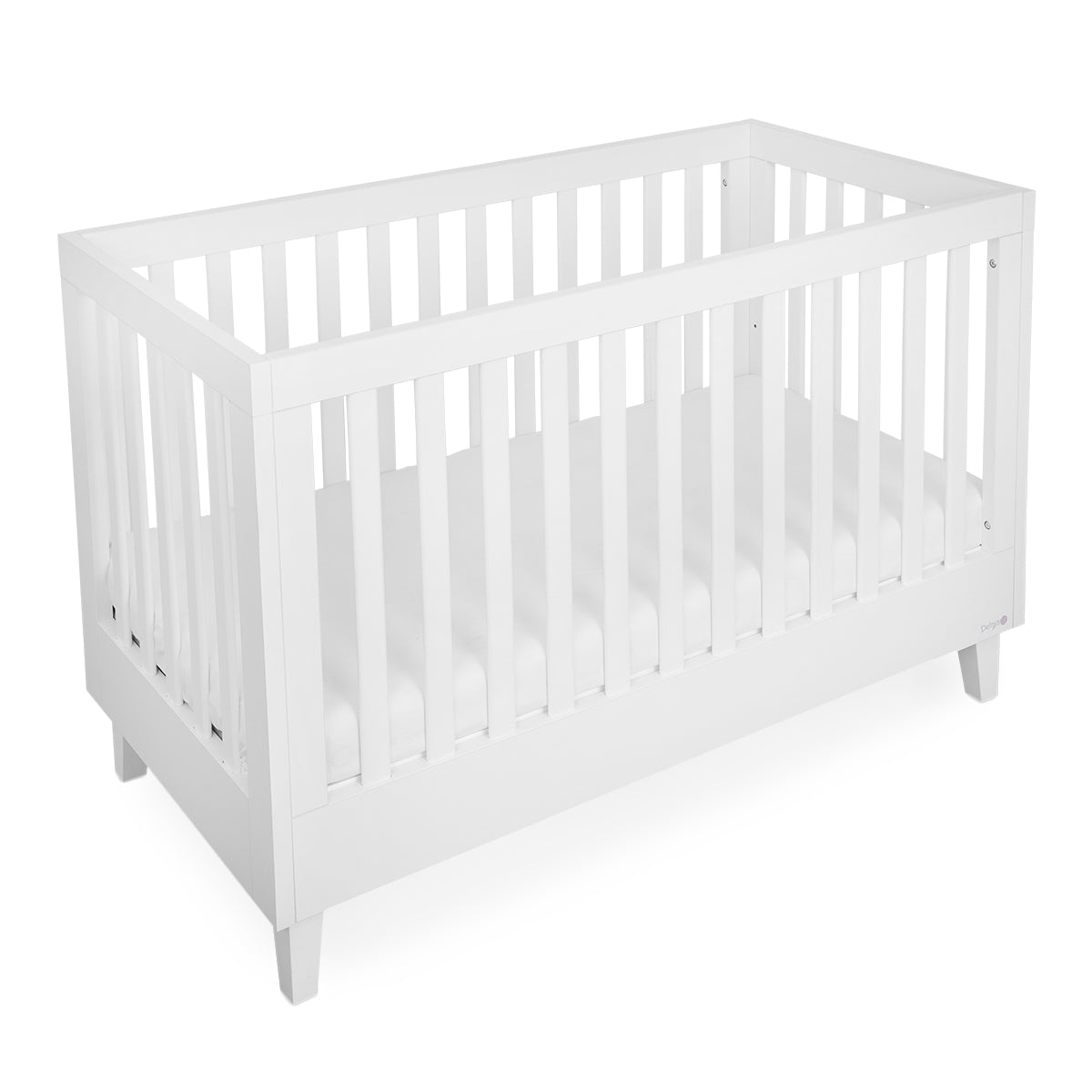 מיטת תינוק דייניז וואלי 127X63 ס"מ לבן קלאסי | Dainy's Valley™ Baby Bed Classic White