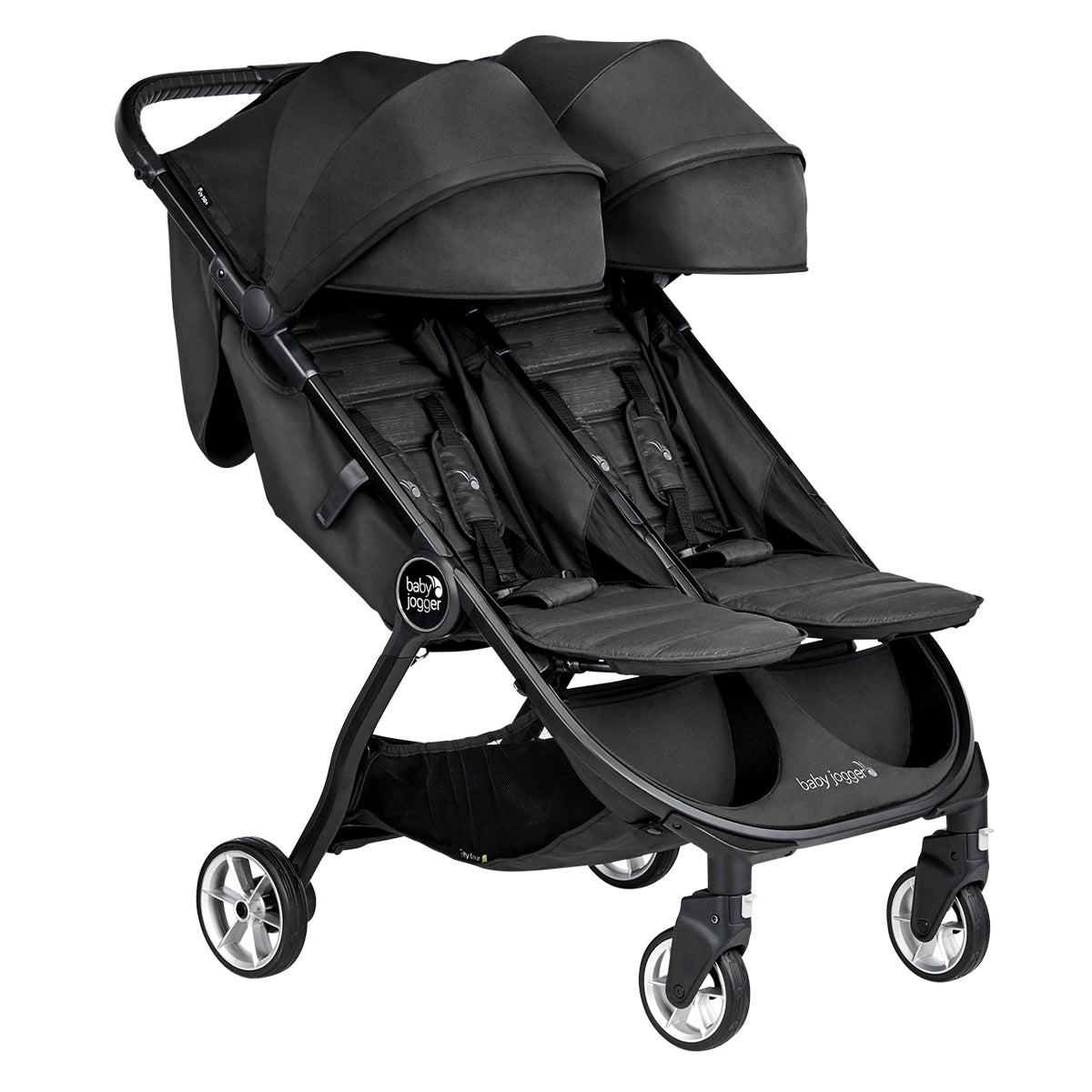 עגלת תאומים בייבי ג'וגר סיטי תור 2 שחור זפת | Baby Jogger City Tour™ 2 Double Pitch Black