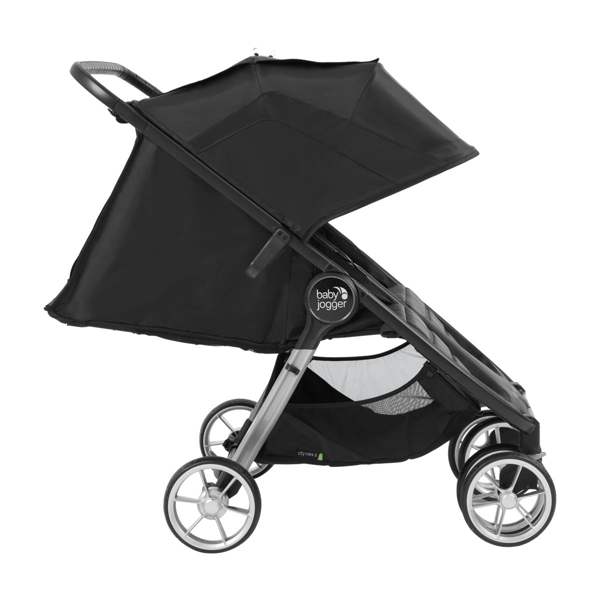 עגלת תאומים בייבי ג'וגר סיטי מיני 2 אפור | Baby Jogger City Mini® 2 Double Slate
