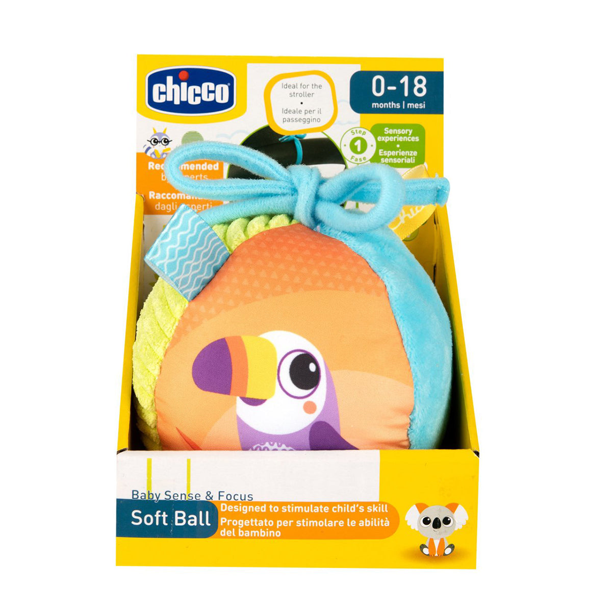 כדור משחק רך לתינוק צ'יקו | Chicco Toy BSF Soft Ball