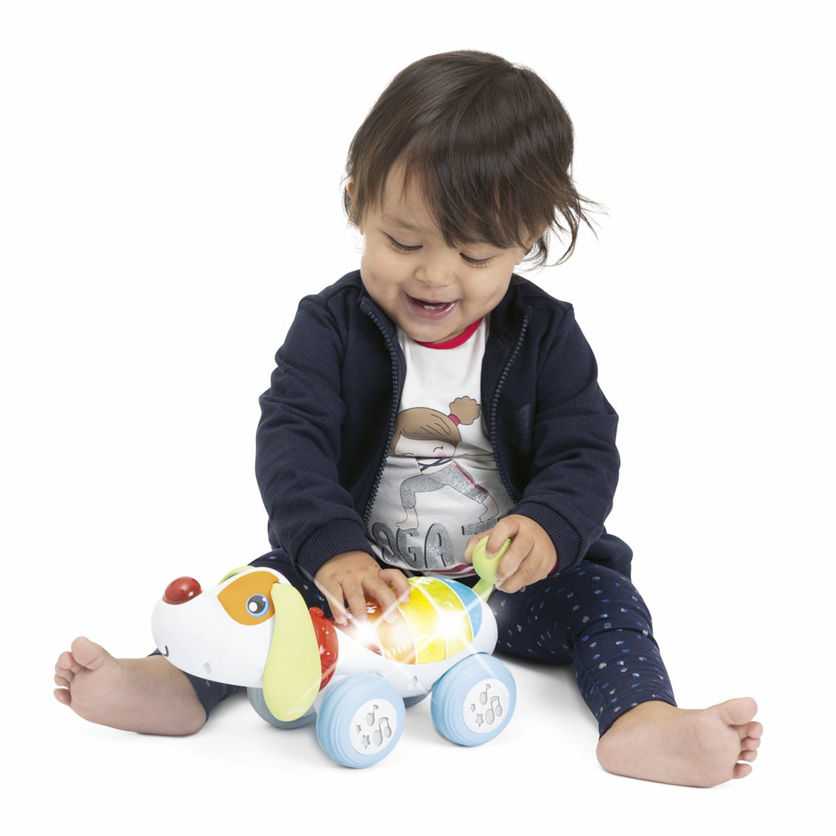 כלב אלקטרוני עם שלט צ'יקו צבעוני | Chicco Toy DogRemi RC Colorful