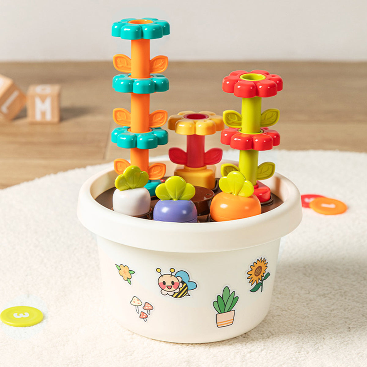 עציץ פרחים חוקר הולה טויס | Hola Toys Explore Potted Plant