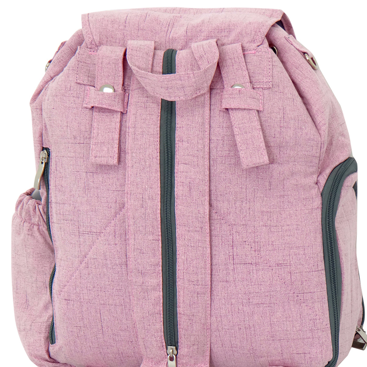 תיק גב עם משטח החתלה טוויגי ורוד | Twigy BackUp Pink