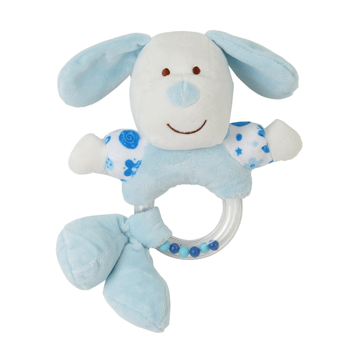 רעשן טבעת טוויגי שמנת | Twigy Soft Touch™ Baby Ring Rattle Cream