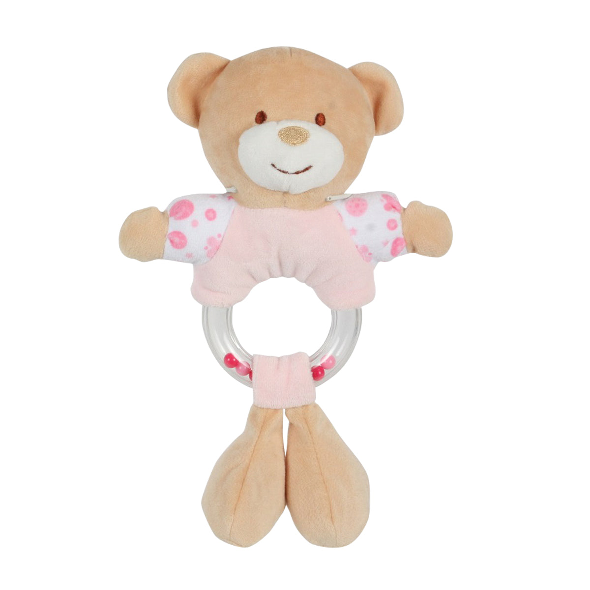 רעשן טבעת טוויגי שמנת | Twigy Soft Touch™ Baby Ring Rattle Cream