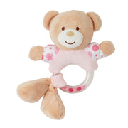 רעשן טבעת טוויגי ורוד פסטל | Twigy Soft Touch™ Baby Ring Rattle Pink pastel