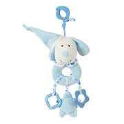 רעשן טוויגי עם תפסן תכלת פסטל | Twigy Soft Touch™ Rattle with Clip Blue pastel