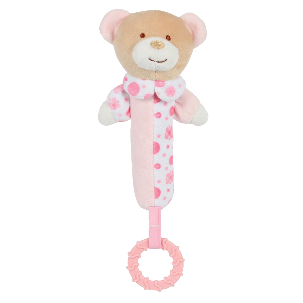 רעשן גליל טוויגי ורוד פסטל | Twigy Soft Touch™ Roll Rattle Pink pastel