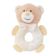 רעשן טוויגי טבעת רכה שמנת | Twigy Soft Touch™ Soft Ring Rattle Cream