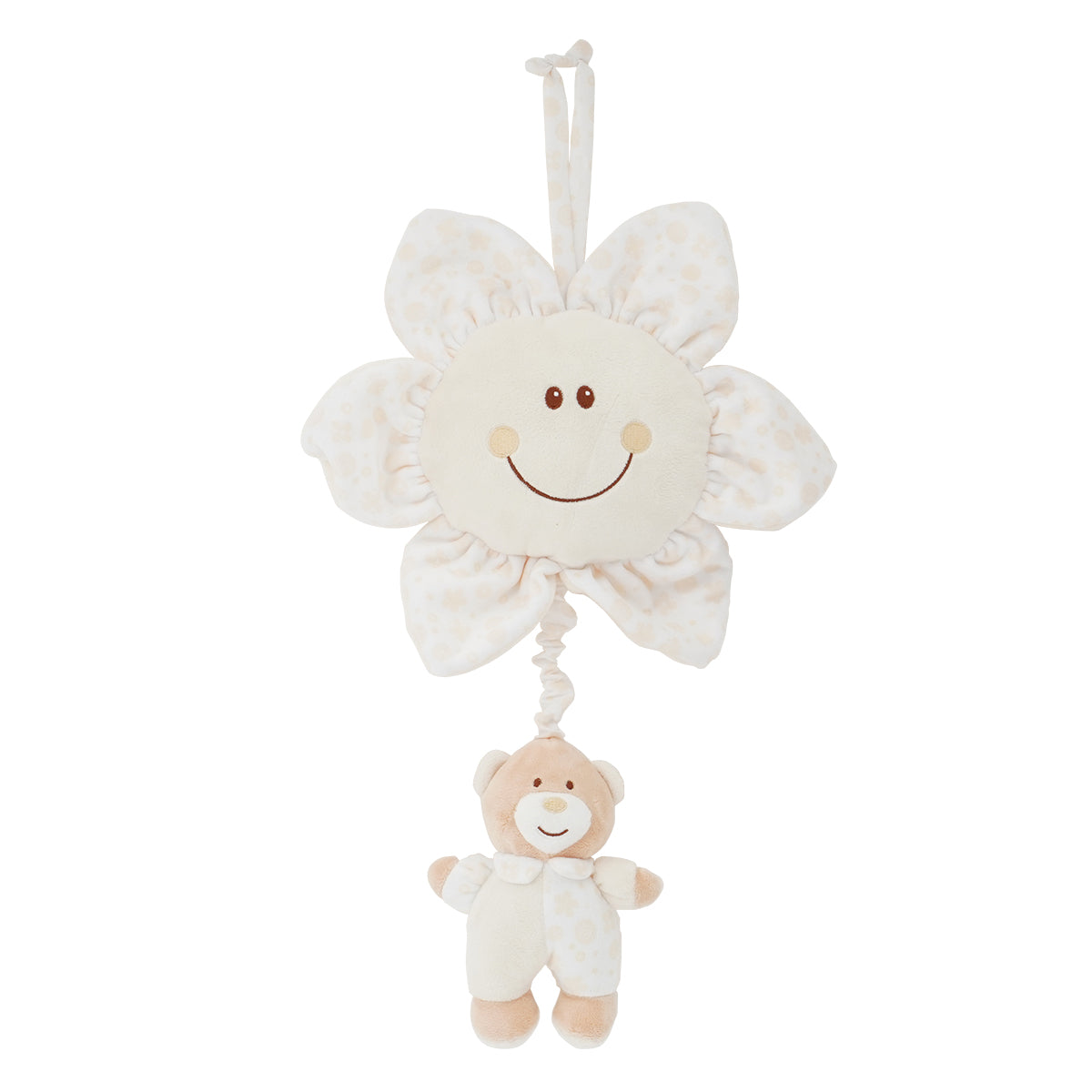 חיות מוזיקליות עם חוט משיכה טוויגי שמנת | Twigy Soft Touch™ Pull String Musical Cream