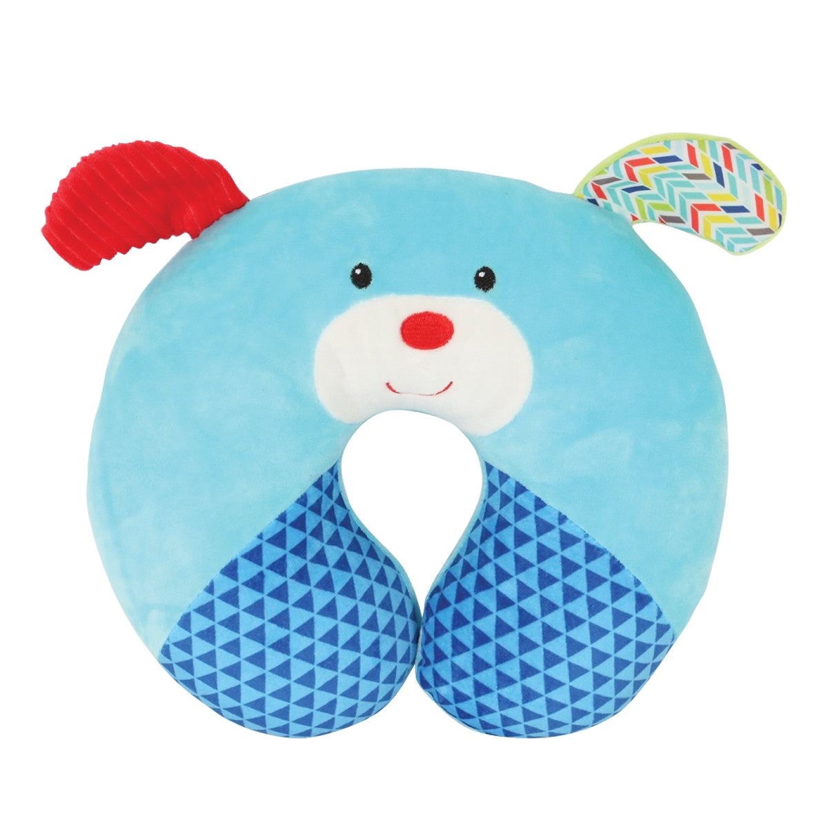 כרית לתינוק טוויגי כחול ותכלת | Twigy Sleeping Pillow™ Baby Pillow Blue & light blue