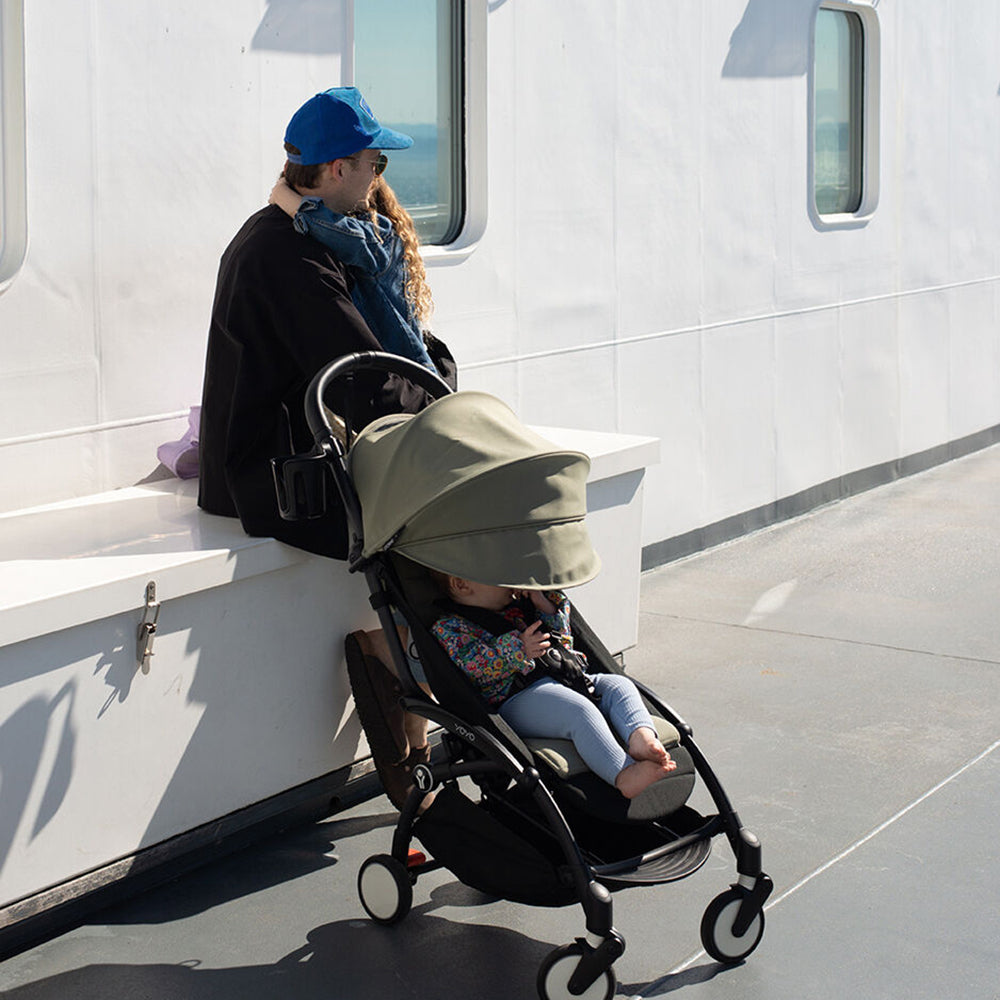 עגלת טיולון ירוק זית YOYO³ סטוקי | Stokke Olive