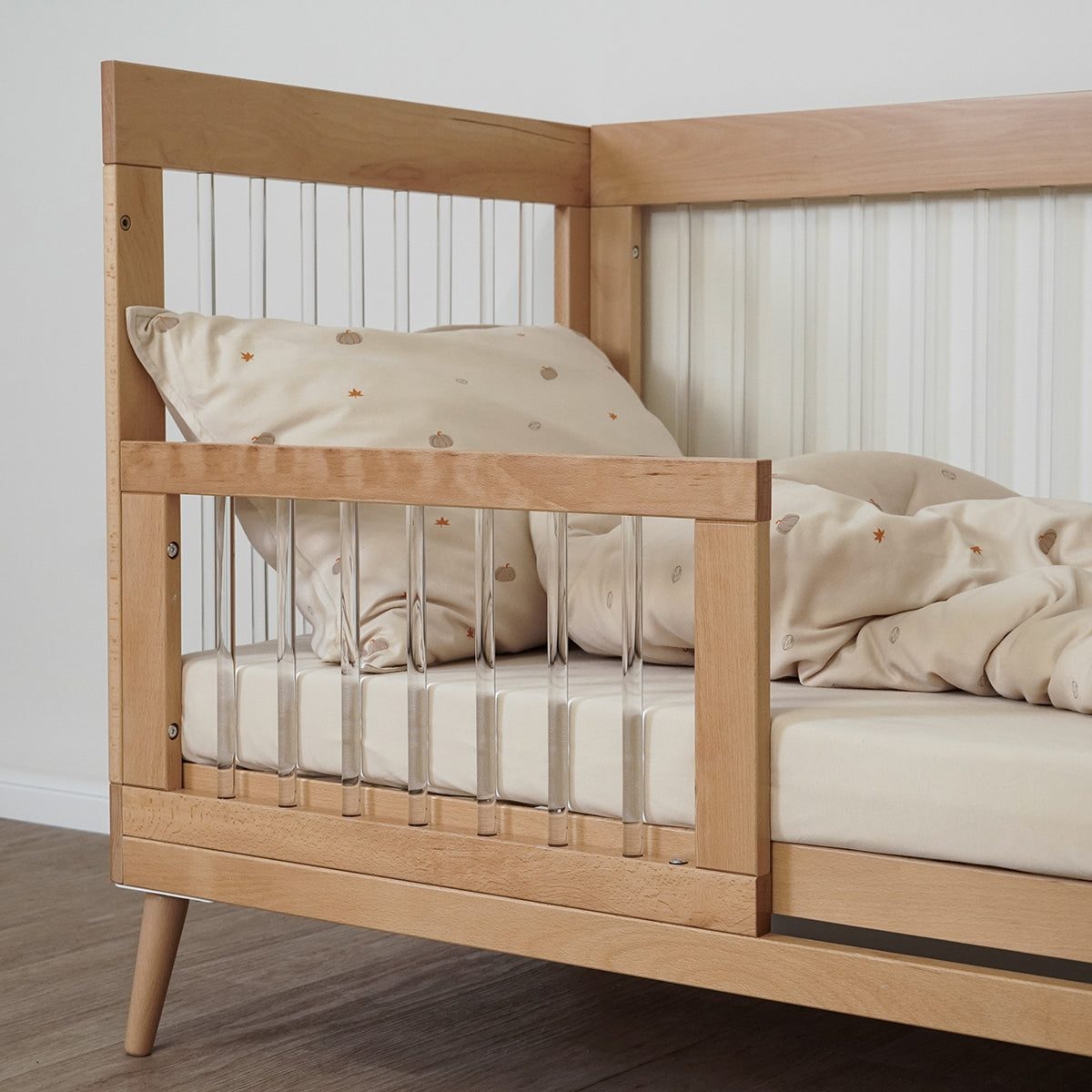 סט מצעים למיטת מעבר אולימולי ליין דלעת | Olimoli Pumpkin Mood Baby Toddler Bed Set