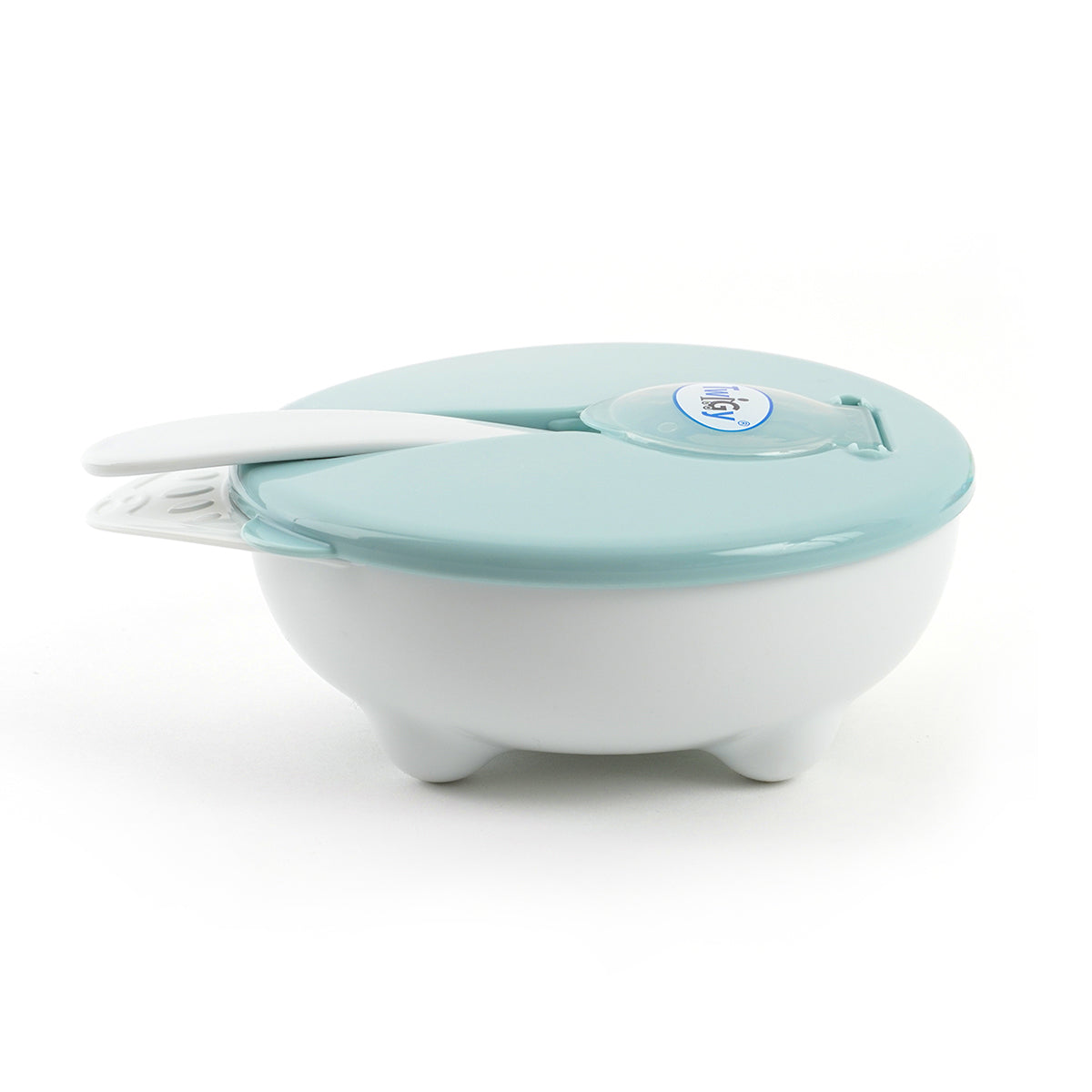 קערה טוויגי עם כפית ורוד | Twigy Flawless™ Feeding Bowl with Spoon Pink