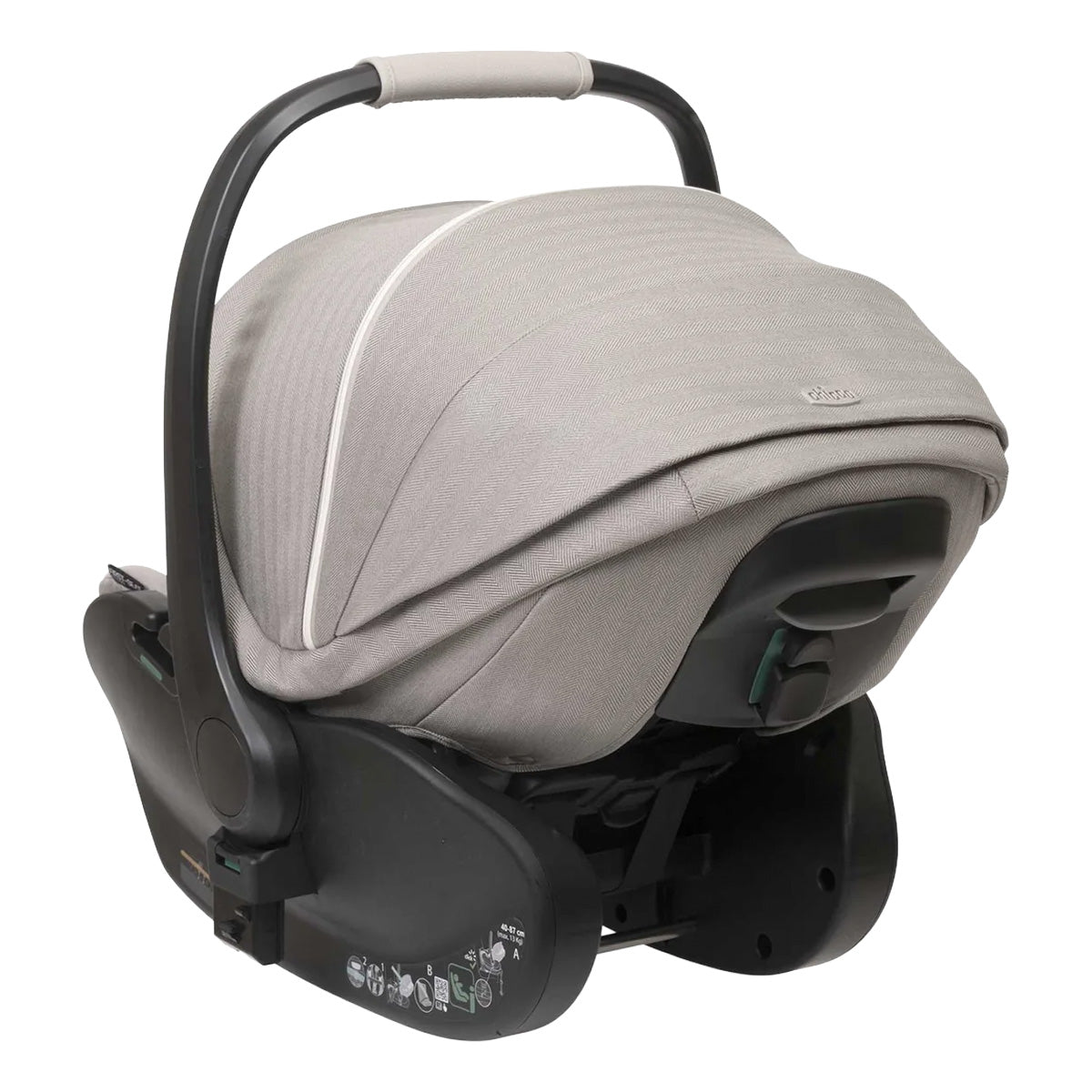 סלקל נשכב צ'יקו פירסט סיט אפור/בז'  | Chicco First Seat Recline Como Lake