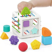 תיבת מיון צורות האנגר | Huanger Shape Sorting Baby Toy