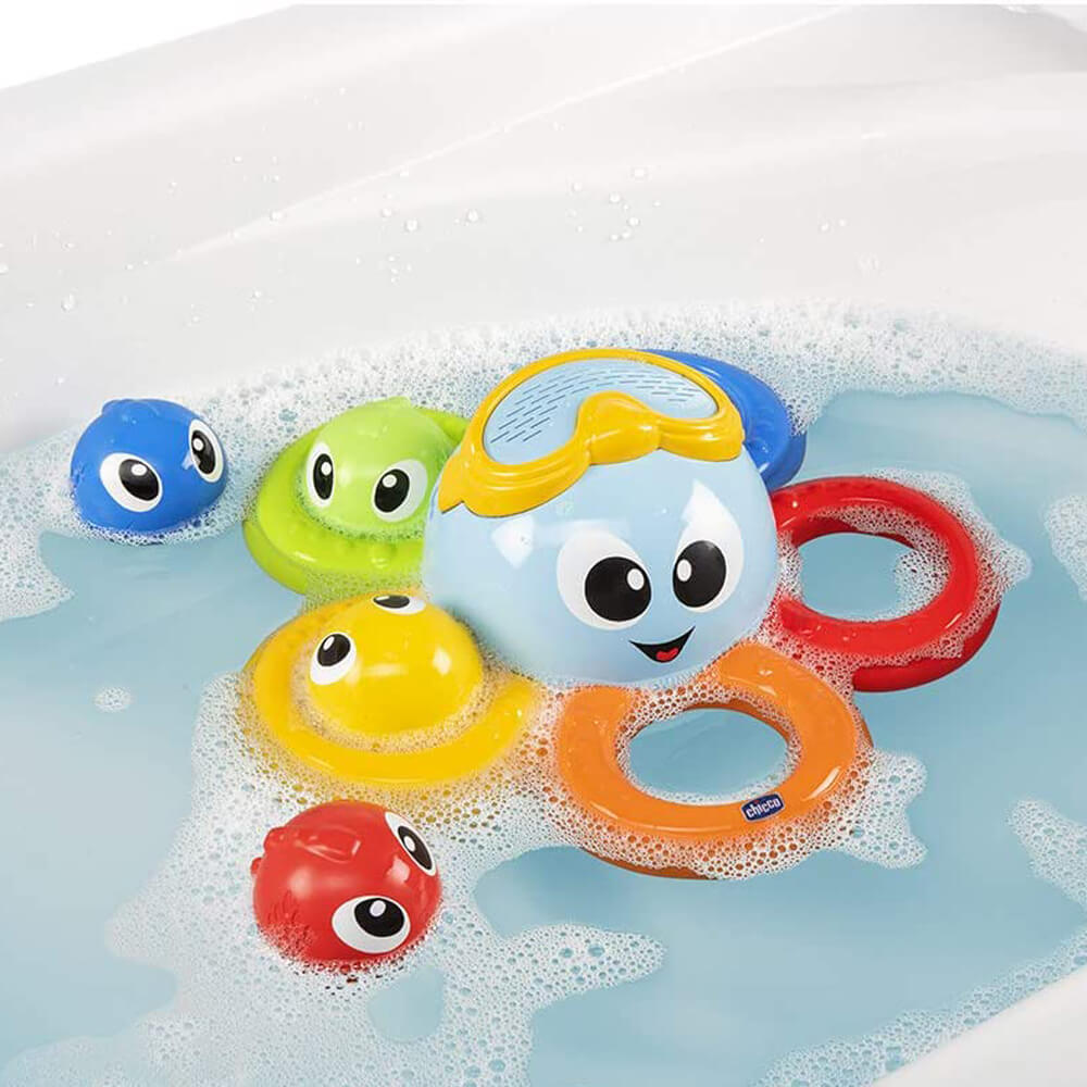 צעצוע לאמבטיה צ'יקו בילי התמנון | Chicco Toy BS Billy The Octopus