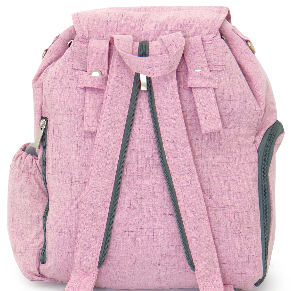 תיק גב עם משטח החתלה טוויגי ורוד | Twigy BackUp Pink