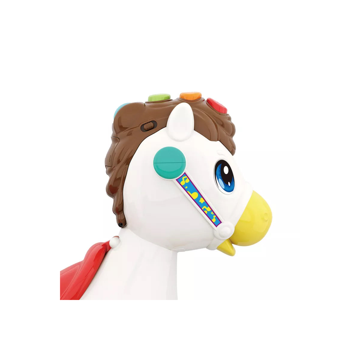 סוס רכיבה ונדנדה הולה טויס צבעוני | Hola Toys 2in1 Rocking & Riding Pony Colorful