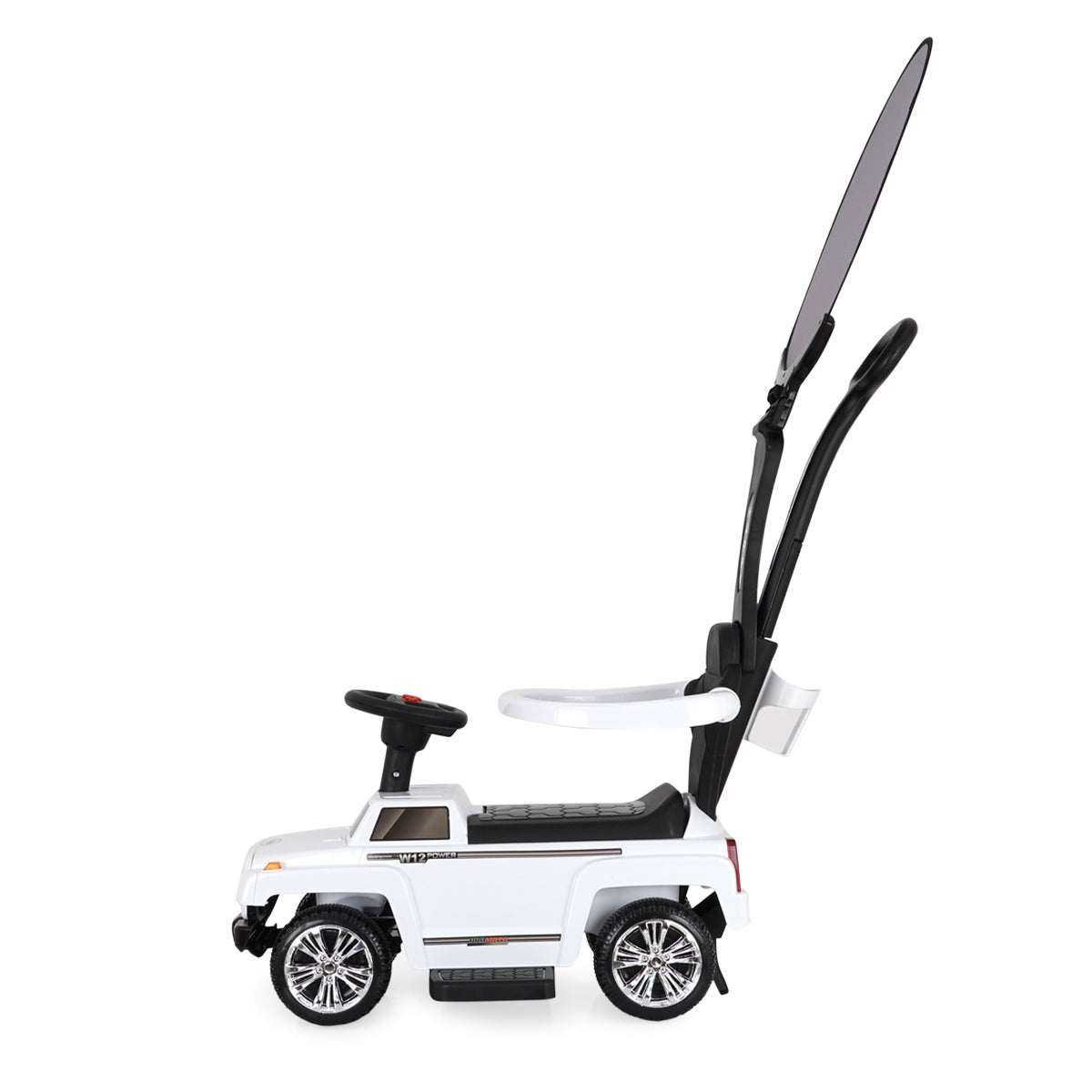 בימבה ג'יפ מוסיקלי עם גגון טוויגי לבן | ™Twigy My First Drive White
