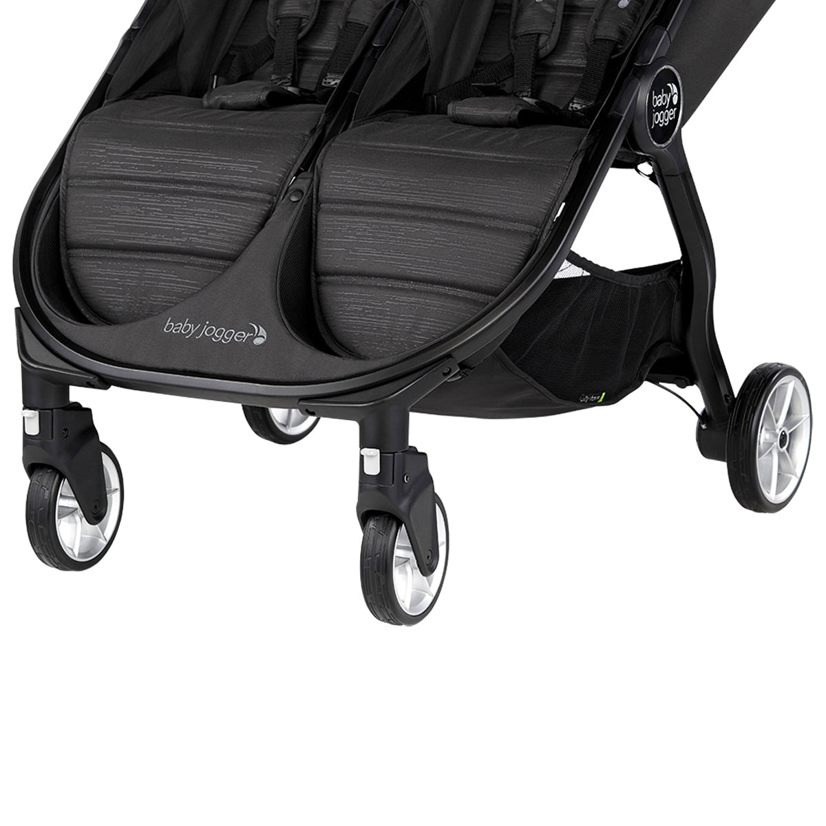 עגלת תאומים בייבי ג'וגר סיטי תור 2 שחור זפת | Baby Jogger City Tour™ 2 Double Pitch Black