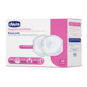 רפידות הנקה אנטי בקטריאליות צ'יקו 30 יח' | Breast Pads Antibacterial Chicco