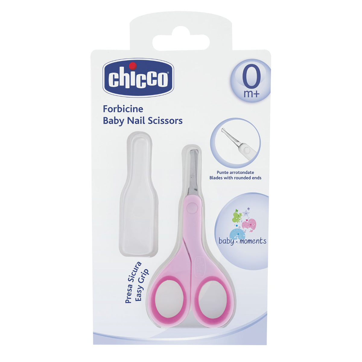 מספריים לתינוק צ'יקו ורוד | Chicco Mini Scissors Pink Tones