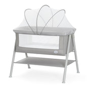 עריסה לתינוק טוויגי דאלאס מסגרת אפורה | Twigy Dallas Baby Crib