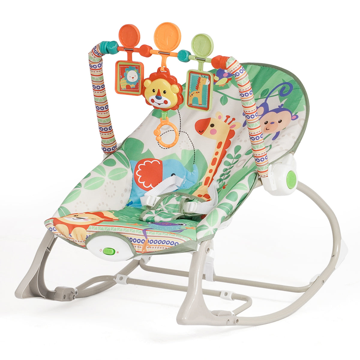 טרמפולינה לתינוק סיסי לאב ירוק כהה | Cici Love Baby Rocker Amazon